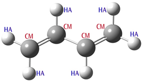 Butadiene Molecule